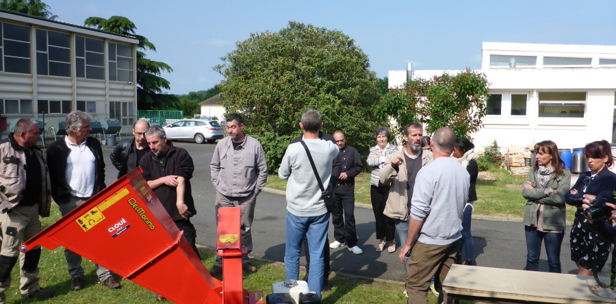 Formation compostage au collège Bellevue