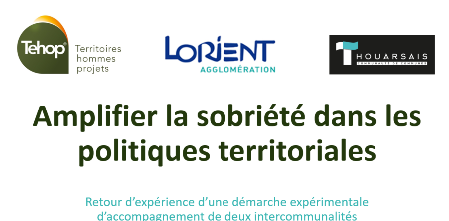 Sobriété dans les politiques territoriales : accéder au webinaire