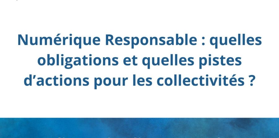 Webinaire Sobriété Numérique