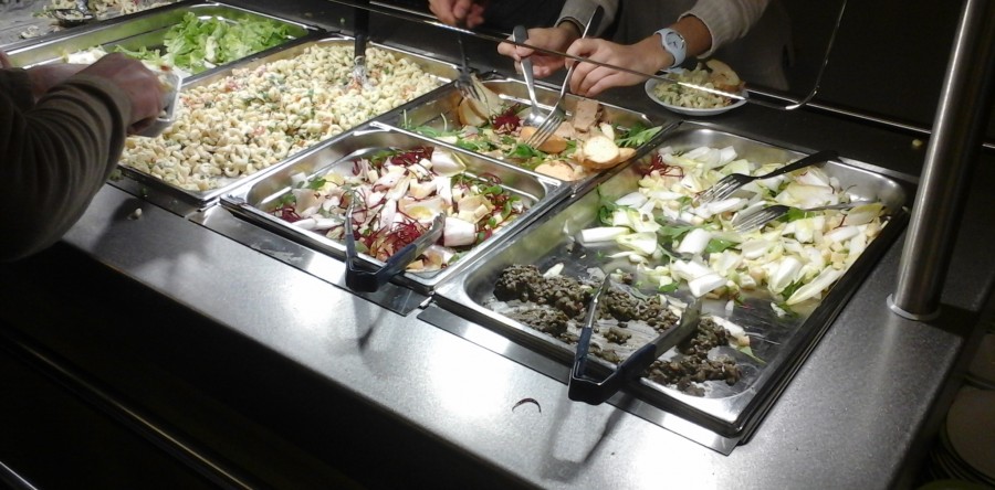 Un bar à salade au collège Rabelais, à Poitiers