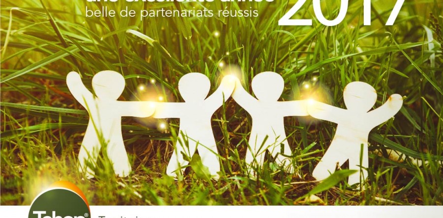 Pour 2017 : une année belle de partenariats réussis !